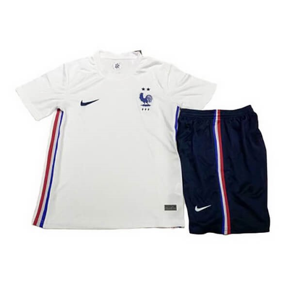 Replicas Camiseta Francia 2ª Niños 2020 Blanco
